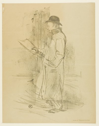 Programme pour le bénéfice de Gémier - Henri de Toulouse Lautrec