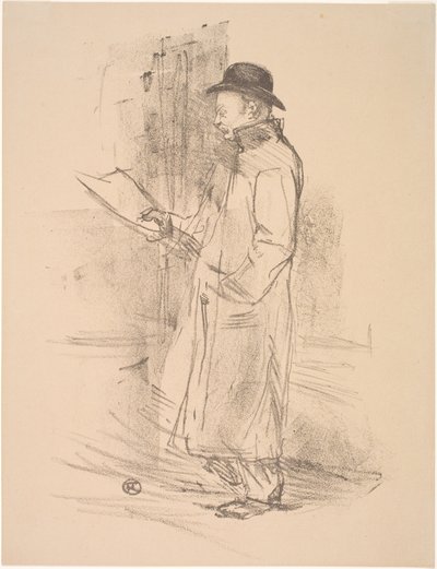 Programme du Bénéfice Gémier - Henri de Toulouse Lautrec