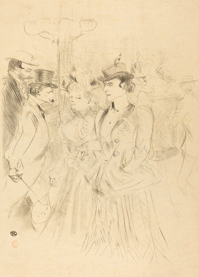 Promenoir - Henri de Toulouse Lautrec
