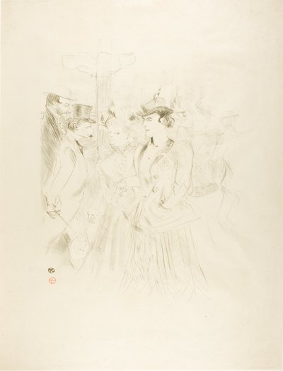 Promenade - Henri de Toulouse Lautrec