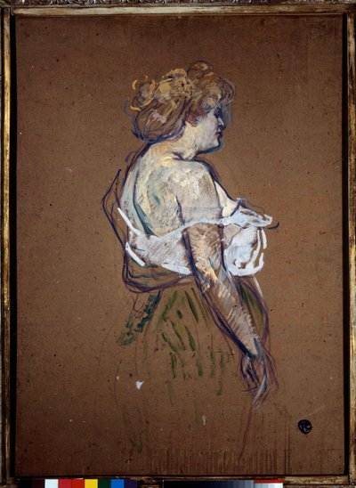 Portrait de Lucie Bellager - Henri de Toulouse Lautrec