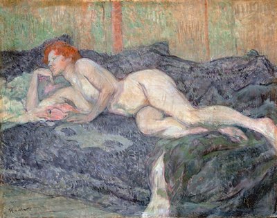 Nu couché, 1897 - Henri de Toulouse Lautrec