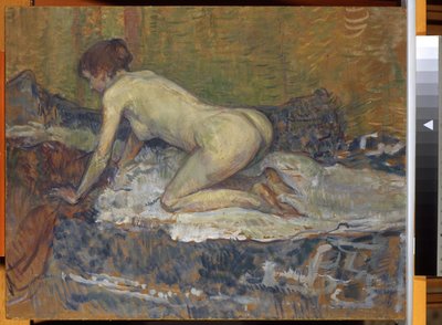 Nu roux accroupi, 1897 - Henri de Toulouse Lautrec
