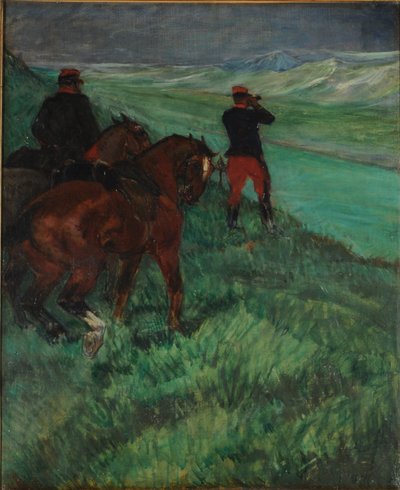 Officier de réserve - Henri de Toulouse Lautrec