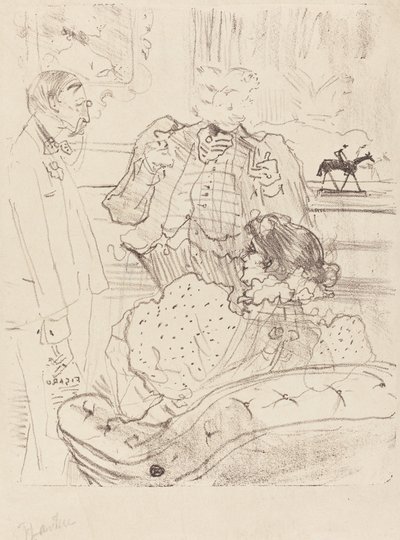 Rosmersholm, Le Gage, 1898 - Henri de Toulouse Lautrec