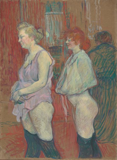 Rue des Moulins, 1894 - Henri de Toulouse Lautrec