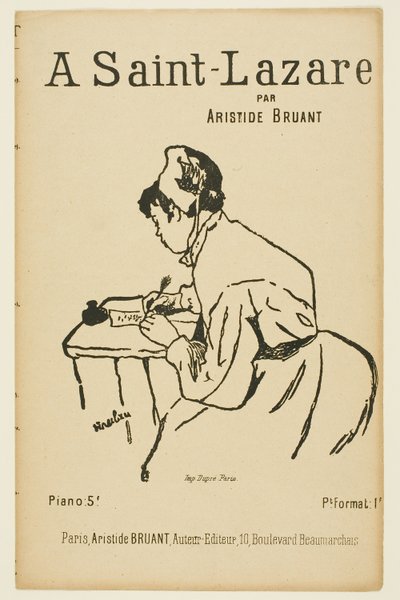 À Saint-Lazare - Henri de Toulouse Lautrec