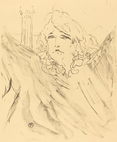 Sarah Bernhardt dans Cléopâtre, 1896 - Henri de Toulouse Lautrec
