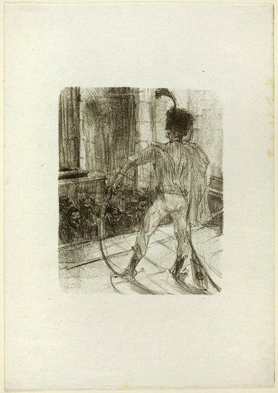 Schlomé Fuss dans la synagogue, de Au Pied du Sinaï - Henri de Toulouse Lautrec