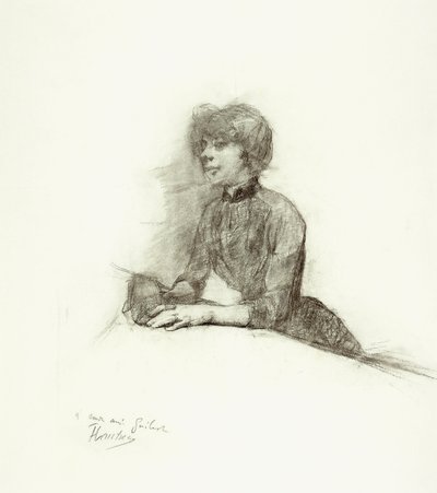 Femme assise, vers 1887 - Henri de Toulouse Lautrec
