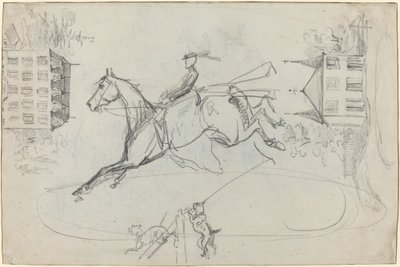 Feuille de croquis, vers 1881 - Henri de Toulouse Lautrec