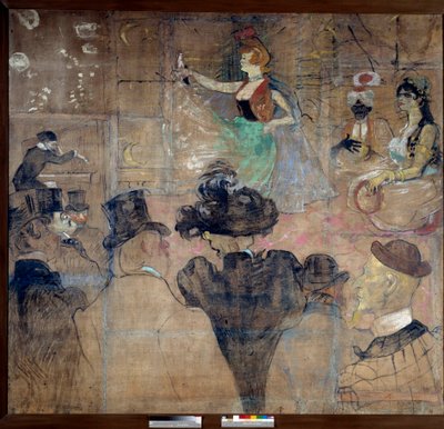Enseigne pour la maison de la Goulue (Weber Louise dit La Goulue) - Henri de Toulouse Lautrec