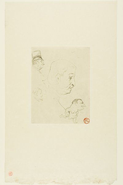 Esquisse - Henri de Toulouse Lautrec