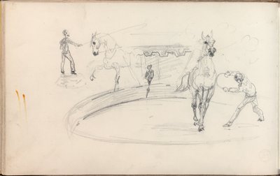 Carnet de croquis, 1880 - Henri de Toulouse Lautrec