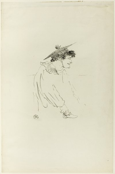 Petite Fille Anglaise (Miss Dolly) - Henri de Toulouse Lautrec