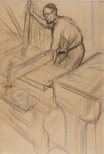 Étude, vers 1893 - Henri de Toulouse Lautrec