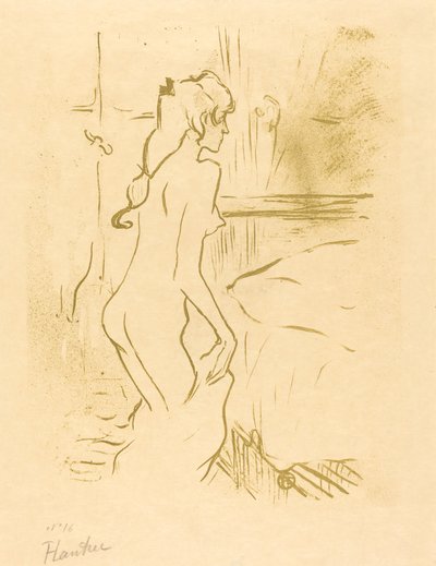 Étude de femme - Henri de Toulouse Lautrec