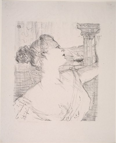 Sybil Sanderson - Henri de Toulouse Lautrec