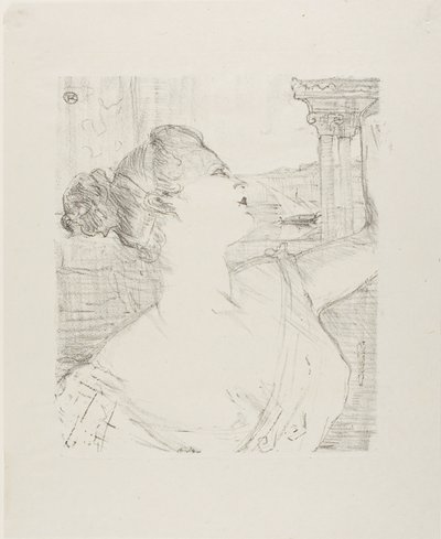 Sybil Sanderson, de Treize Lithographies - Henri de Toulouse Lautrec
