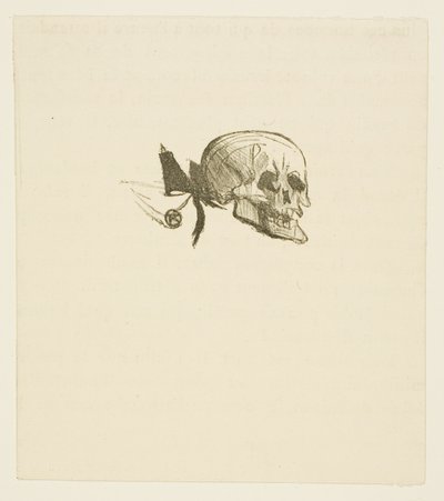 Cul-de-lampe de Au Pied du Sinaï - Henri de Toulouse Lautrec