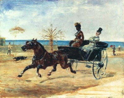 La Comtesse Noire - Henri de Toulouse Lautrec