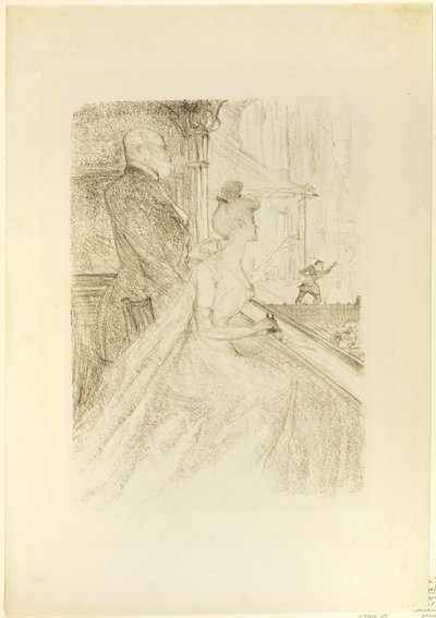La Boîte, Faust - Henri de Toulouse Lautrec