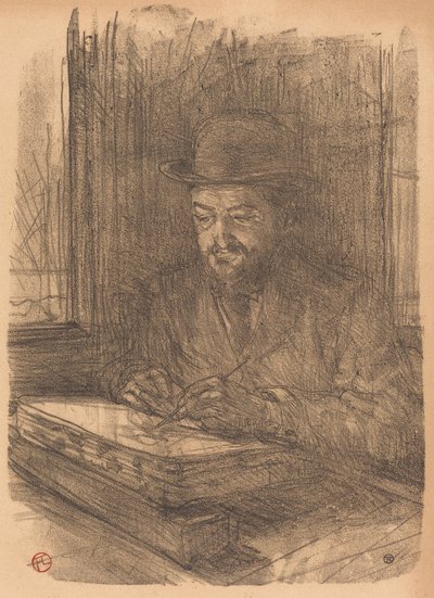 Le bon graveur - Adolphe Albert - Henri de Toulouse Lautrec