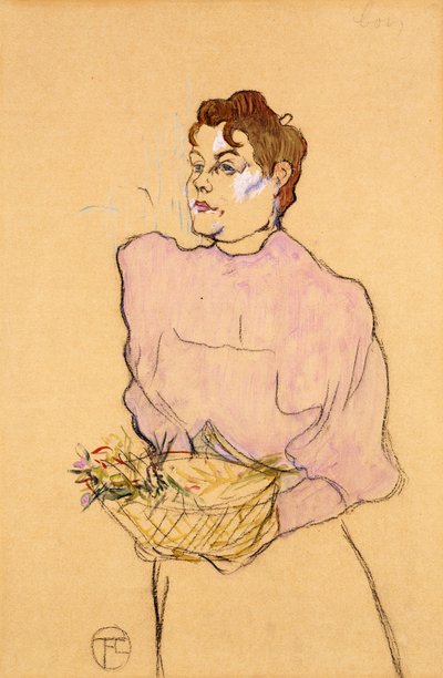 Le Vendeur de fleurs, 1894 - Henri de Toulouse Lautrec