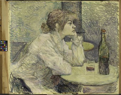 La Gueule de Bois (Suzanne Valadon) - Henri de Toulouse Lautrec