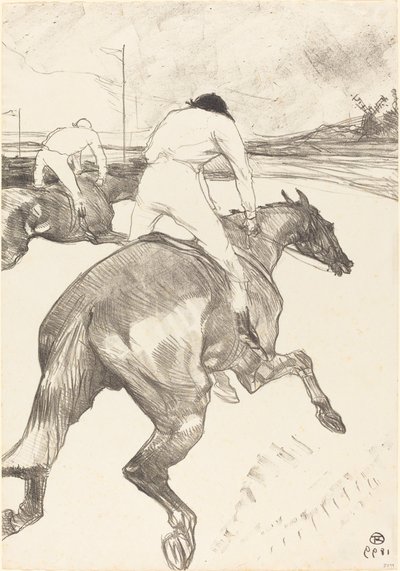 Le jockey - Henri de Toulouse Lautrec