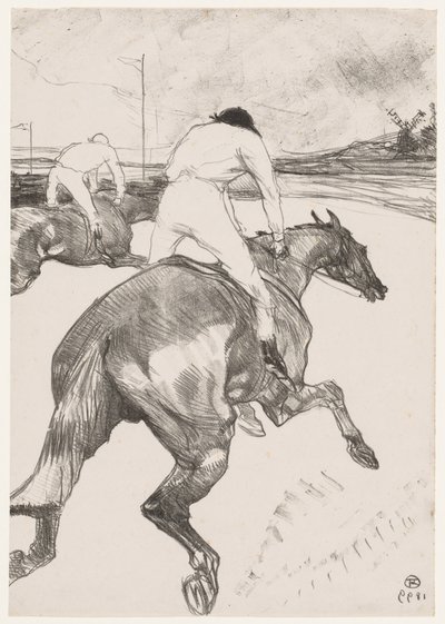 Le jockey - Henri de Toulouse Lautrec