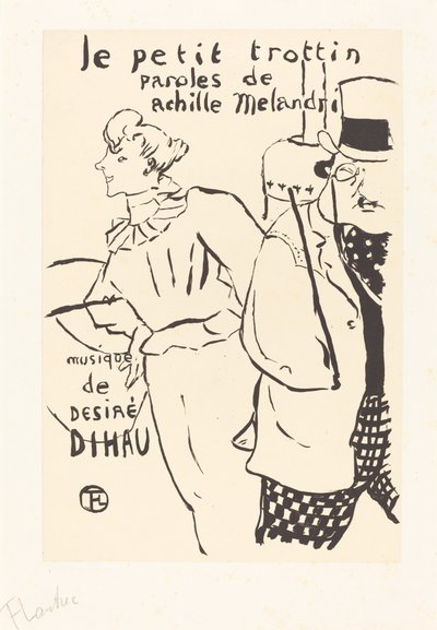 Le petit trottin, 1893 - Henri de Toulouse Lautrec
