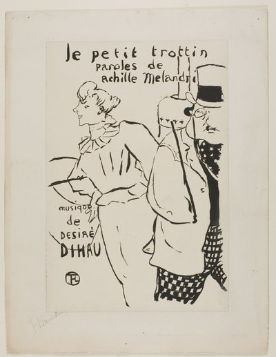 La petite commissionnaire - Henri de Toulouse Lautrec