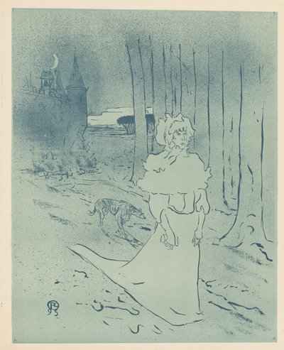 La châtelaine ou le tocsin, 1895 - Henri de Toulouse Lautrec