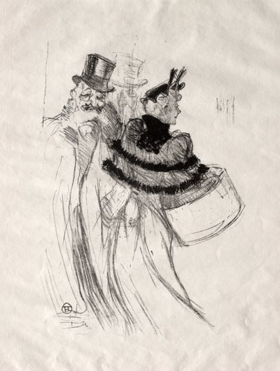 Le Vieux Monsieur - Henri de Toulouse Lautrec