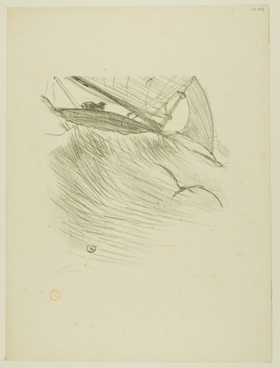 Les Hirondelles de mer, des Mélodies de Désiré Dihau - Henri de Toulouse Lautrec