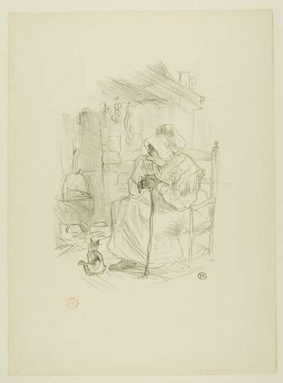 The Secret, from Mélodies de Désiré Dihau - Henri de Toulouse Lautrec