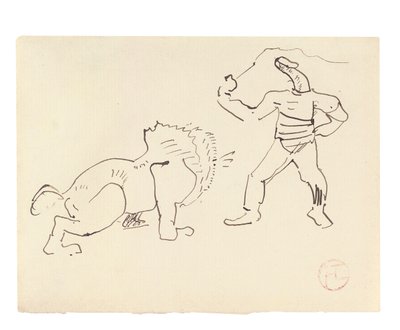 Le Dompteur, vers 1888 - Henri de Toulouse Lautrec