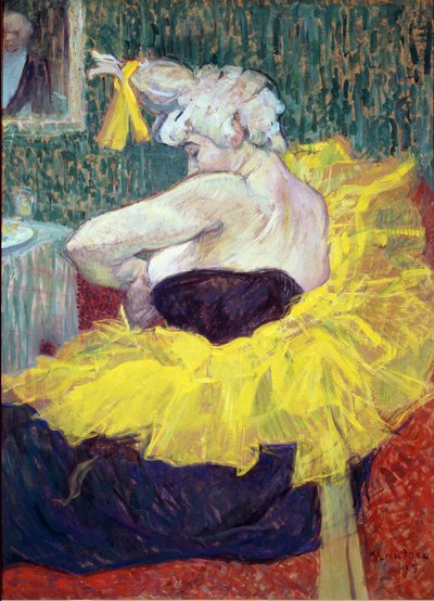 Le clown Cha U Kao, artiste au Moulin Rouge - Henri de Toulouse Lautrec