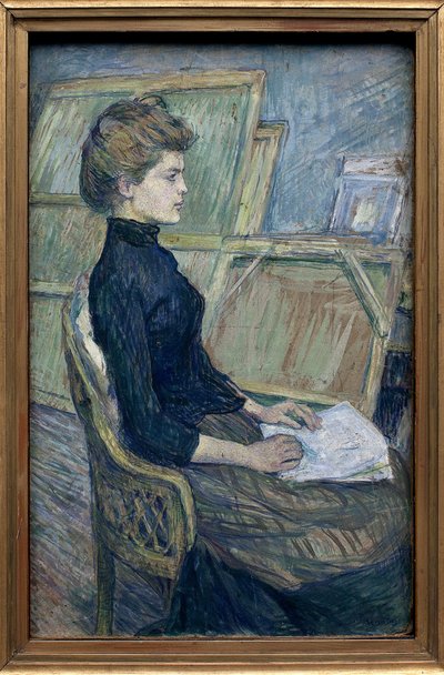 Le jeune modèle Hélène Vary dans l