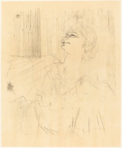À Ménilmontant de Bruant, 1898 - Henri de Toulouse Lautrec