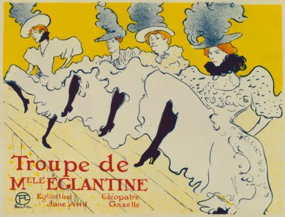 Troupe de Mlle. Eglantine - Henri de Toulouse Lautrec