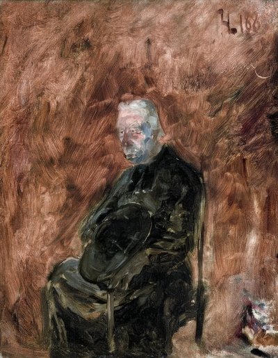 Un ecclésiastique - Henri de Toulouse Lautrec