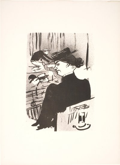 Une spectatrice - Henri de Toulouse Lautrec