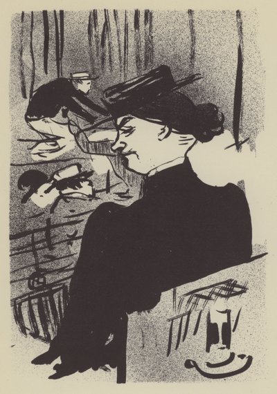 Une spectatrice - Henri de Toulouse Lautrec