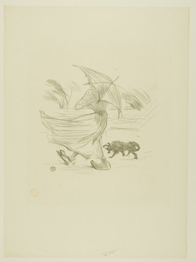 Ce que dit la pluie - Henri de Toulouse Lautrec