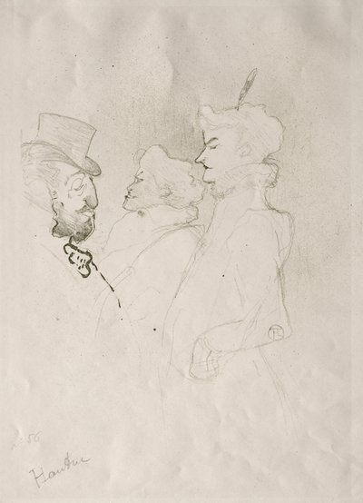 Pourquoi pas ? Une fois ne constitue pas une habitude - Henri de Toulouse Lautrec