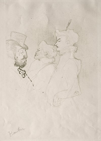 Pourquoi une fois ne constitue pas une habitude, 1893 - Henri de Toulouse Lautrec
