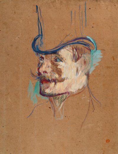 William Warrener au Moulin Rouge - Henri de Toulouse Lautrec