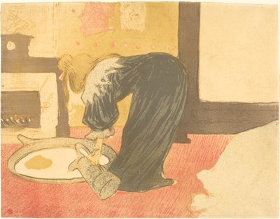Femme au tub - Henri de Toulouse Lautrec